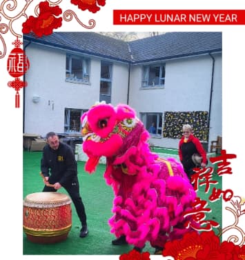 chinese-mascot-with resident