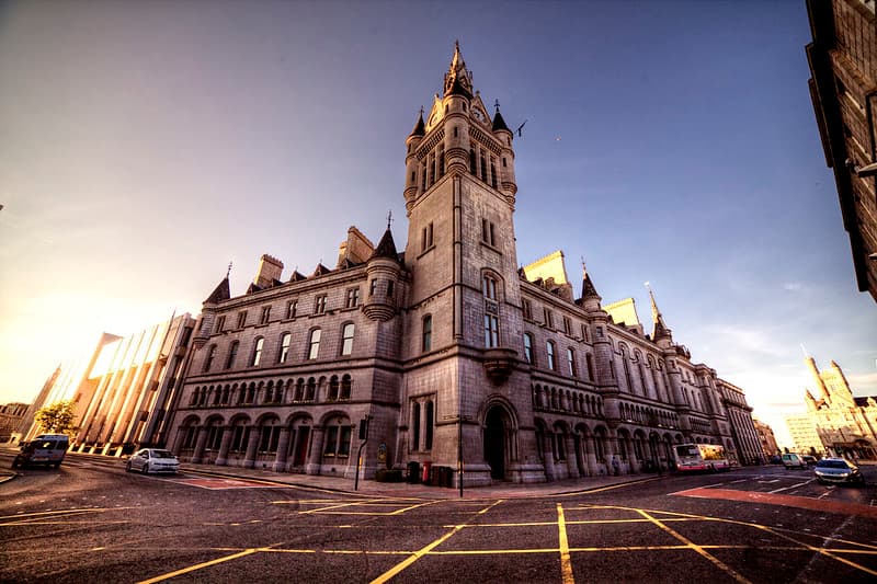 Historic Building in Aberdeen Town Centre